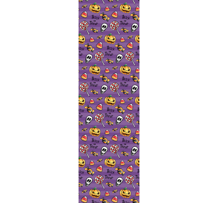 Spooky Treats Theme cute halloween wallpaper - TenStickers