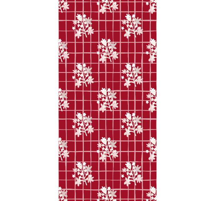 Geometric forms Living Room Wallpaper - TenStickers