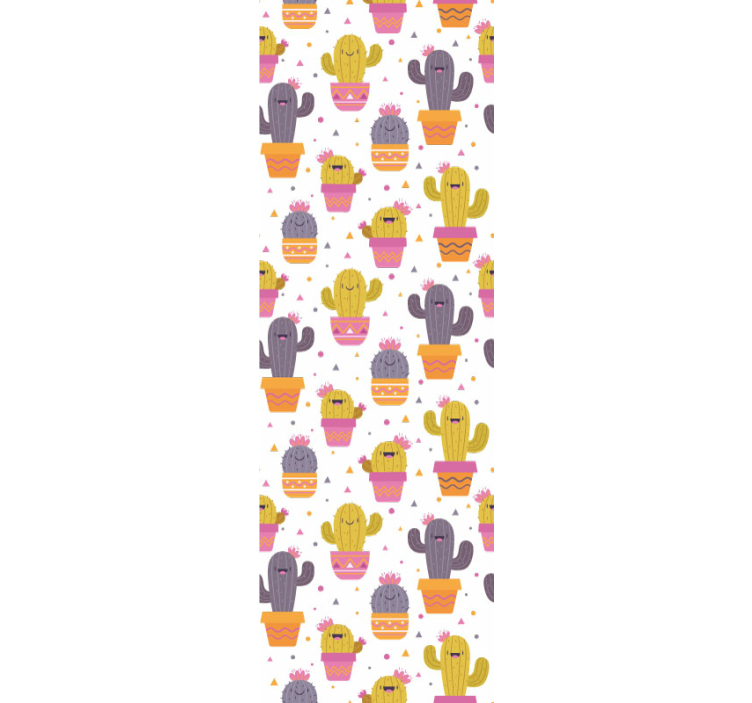 wallpaper cactus wallpaper - TenStickers