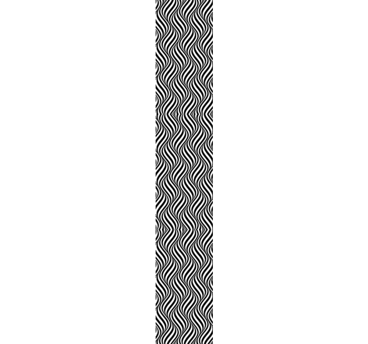 Monochrome geometric 3d wallpaper 3D Wallpaper - TenStickers