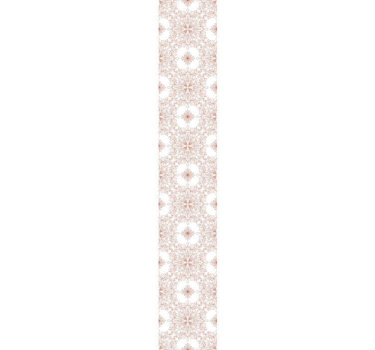 Elegant and golden vintage pattern wallpaper - TenStickers