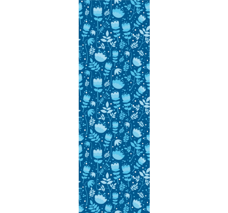 Floral Pattern Design floral wallpaper - TenStickers