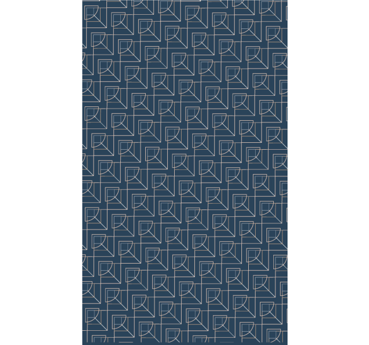 Geometric Shapes Design wallpaper geometric - TenStickers