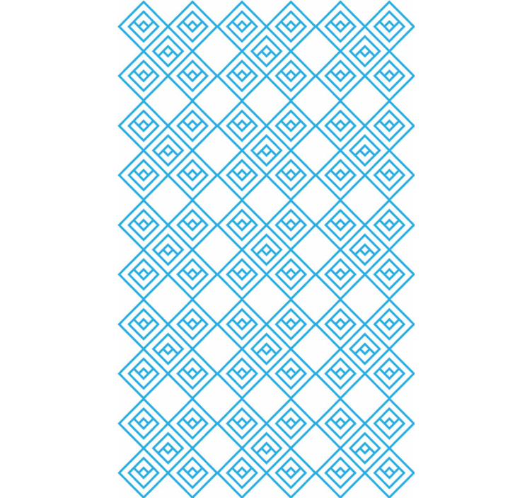 Geometric Diamond Pattern wallpaper geometric - TenStickers