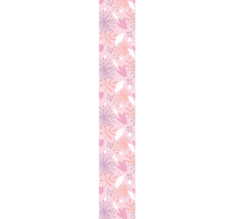 Floral Pattern Delight flowers wallpaper - TenStickers