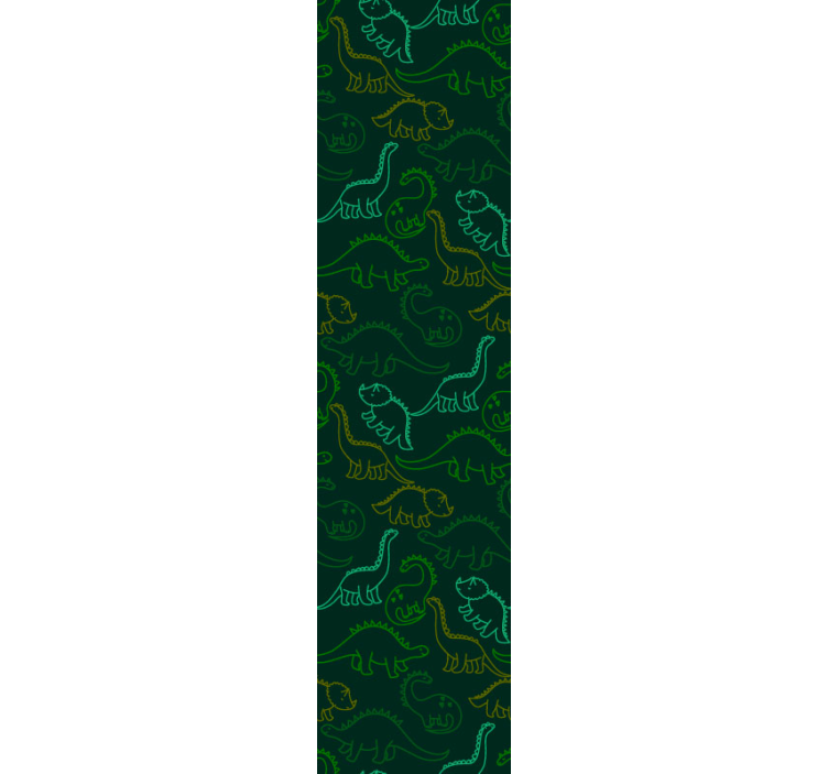 camouflage dinosaurs Childrens Wallpaper - TenStickers