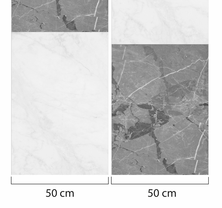 Cement panels  concrete wallpaper - TenStickers