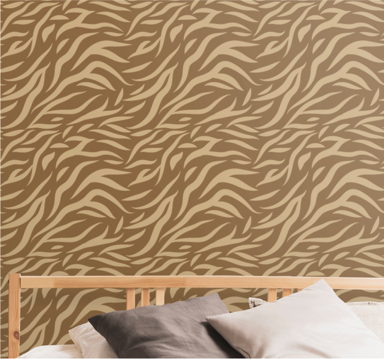 Abstract Zebra Patterning abstract wallpaper - TenStickers