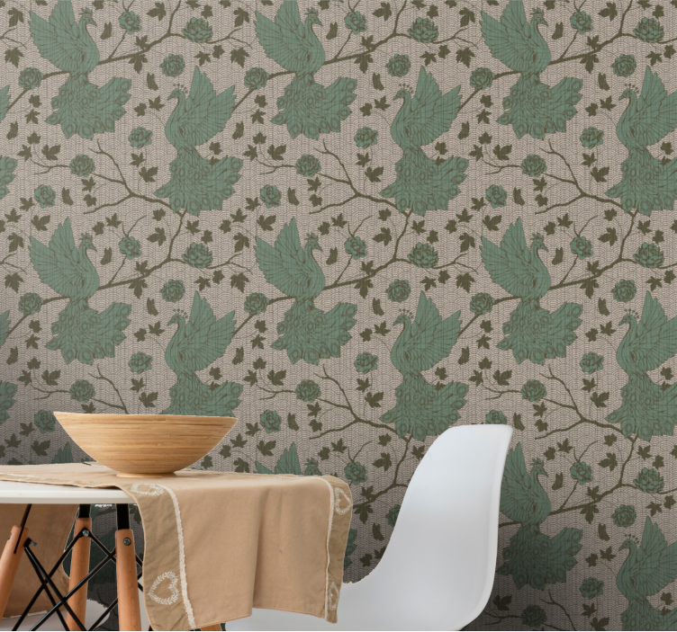 Birds on Branches animals wallpaper - TenStickers