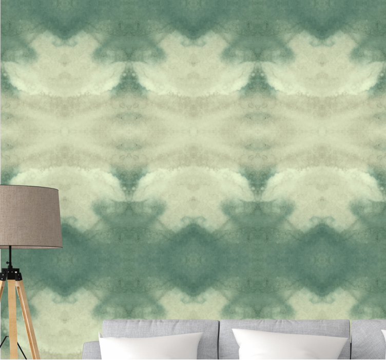 Dreamy Cloud Patterns textured wallpaper - TenStickers