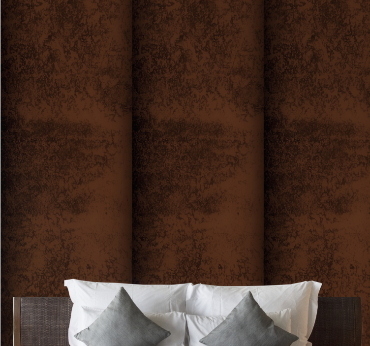Elegant Brown Texture marble effect wallpaper - TenStickers