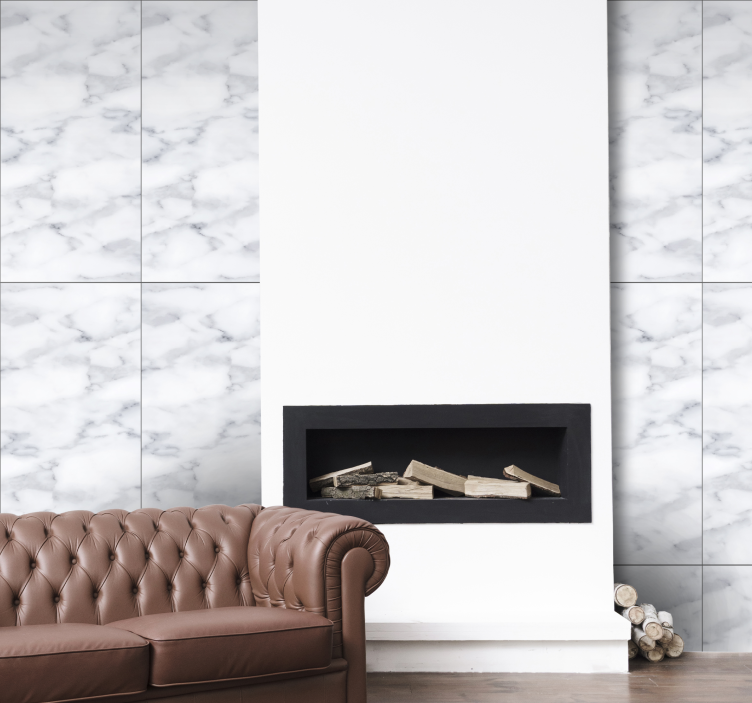 Elegant Marble marble effect wallpaper - TenStickers