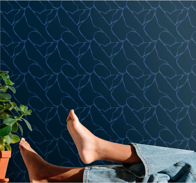 Geometric Lines Design wallpaper geometric - TenStickers