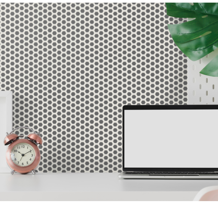 Geometric Spots Design wallpaper geometric - TenStickers