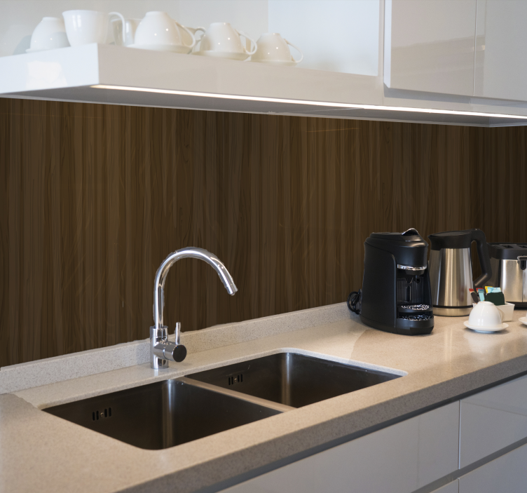 Modern Sleek Countertop kitchen wallpaper - TenStickers
