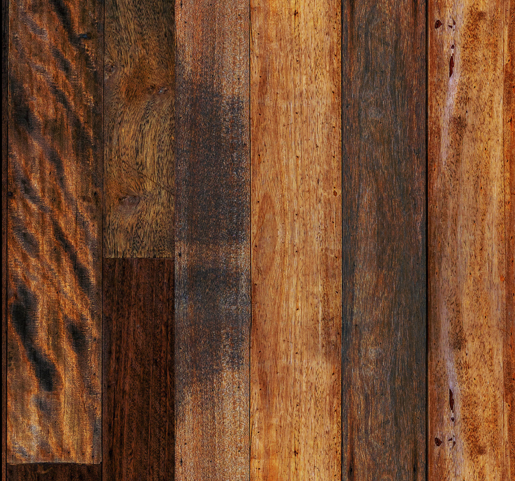 Wallpaper - Natural Calm wood effect wallpaper - TenStickers