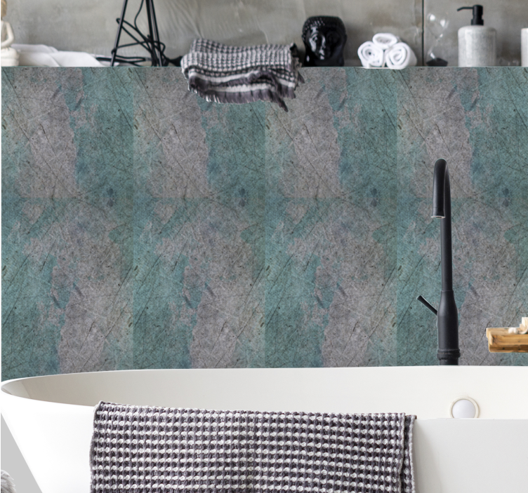 Rustic industrial decor concrete wallpaper - TenStickers