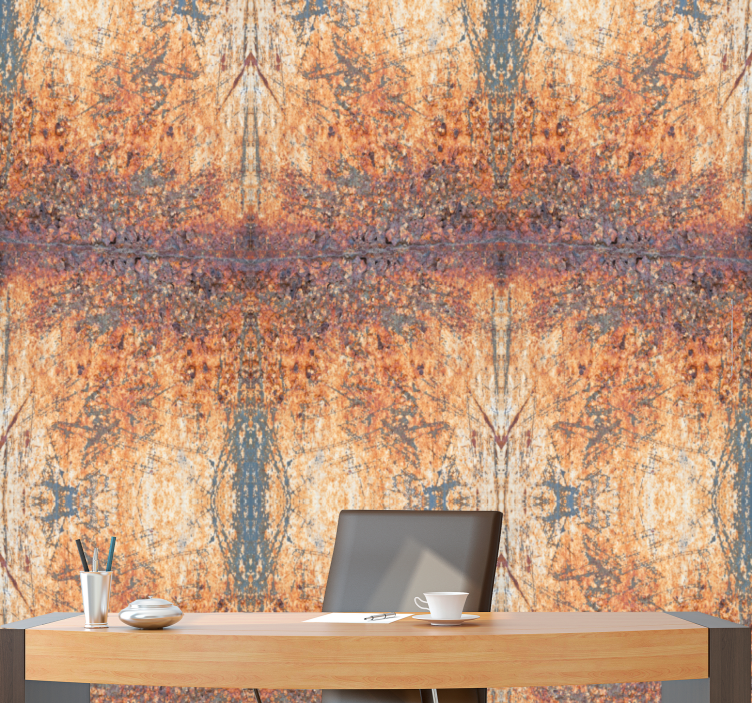 Rustic Textured Surface concrete wallpaper - TenStickers