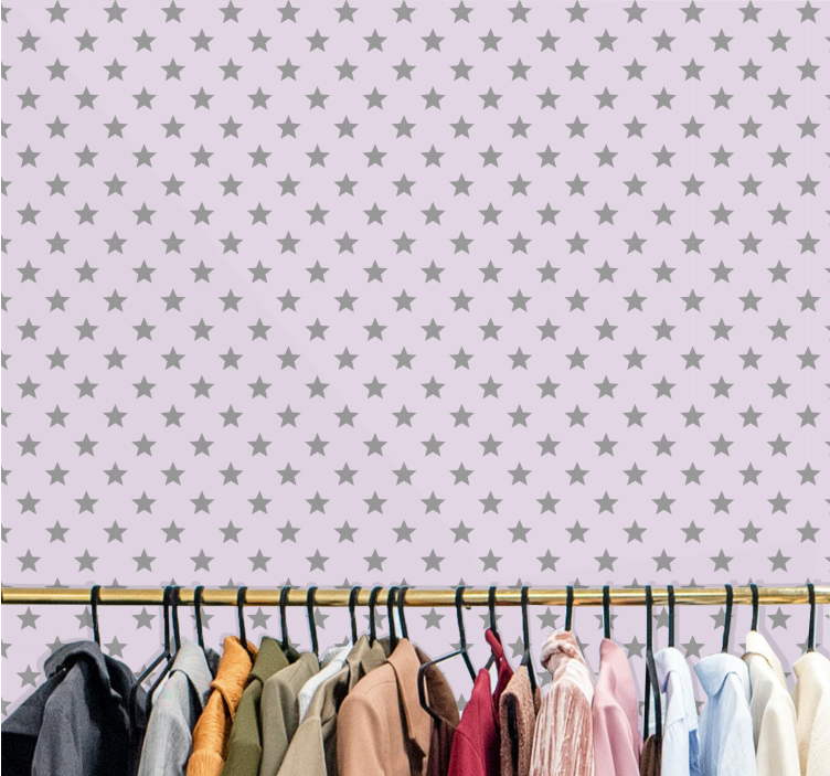 Starry Patterns star wallpaper - TenStickers