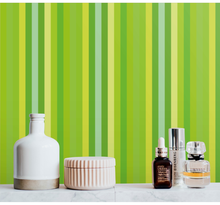 Lined Backdrop wallpaper vertically striped - TenStickers