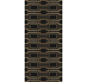 Linear rectangular shapes wallpaper office - TenStickers