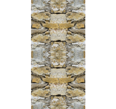 Realistic image stone effect wallpaper - TenStickers
