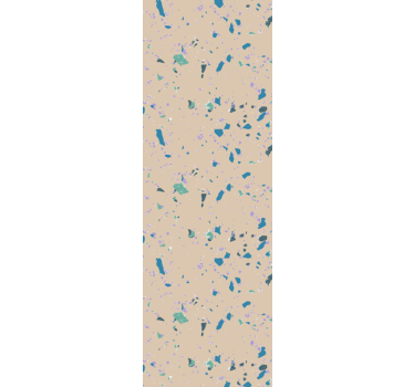 Abstract terrazzo pattern textured wallpaper - TenStickers