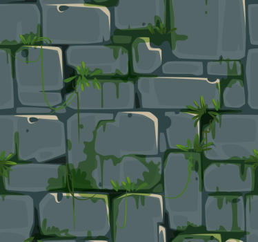 Stone Wall 3D Wallpaper - TenStickers