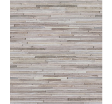 Wood effect wallpaper dark vertical design - TenStickers