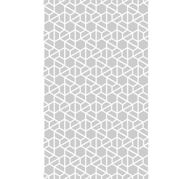 Wallpaper office in gray modern pattern - TenStickers