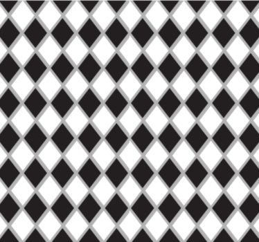 Wallpaper office black and white diamonds design - TenStickers