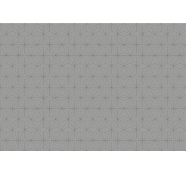 Wallpaper office grey concrete triangles - TenStickers