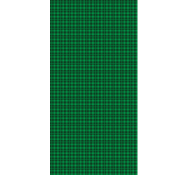 Textured wallpaper classic green plaid - TenStickers