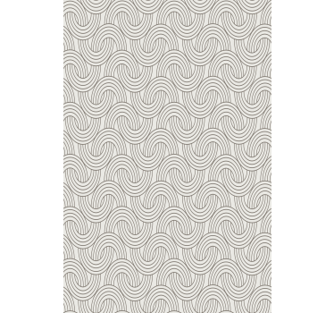Textured wallpaper with intricate wave patterns - TenStickers