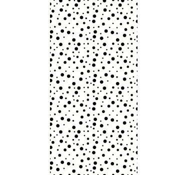 Textured wallpaper bold dotted pattern - TenStickers