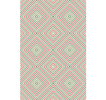 Textured wallpaper with geometric shapes - TenStickers