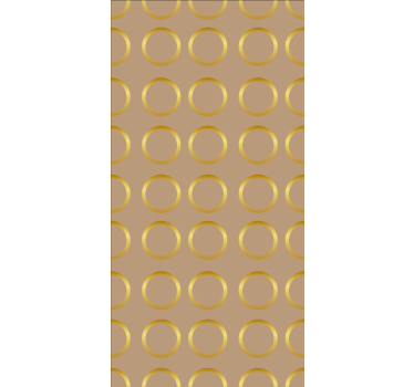 Textured wallpaper geometric circle design - TenStickers