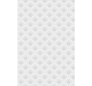 Wallpaper office light grey scales - TenStickers