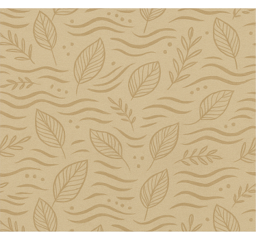 Wallpaper office in calming beige - TenStickers