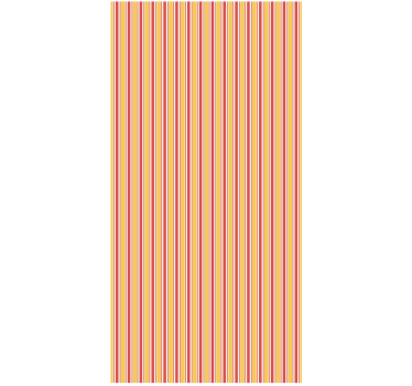 Bathroom wallpaper in colorful stripe design - TenStickers