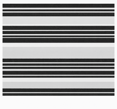 Bathroom wallpaper black and white stripes - TenStickers