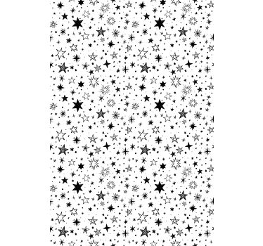 Wallpaper teenage bedroom starry night design - TenStickers