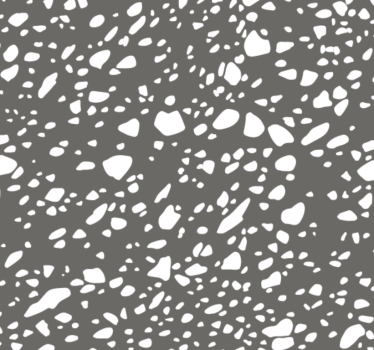 Bathroom wallpaper with stone-like design - TenStickers