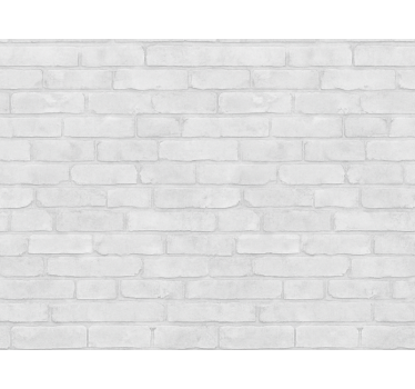 Bricks wallpaper whitewashed loft brick - TenStickers