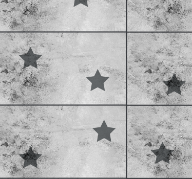 Wallpaper Concrete Stars - TenStickers