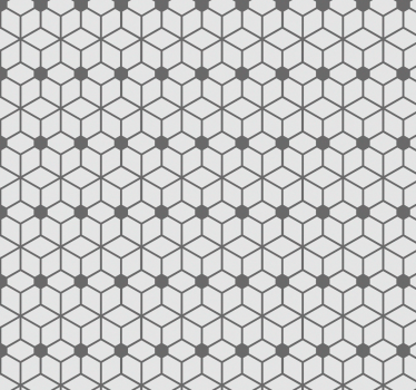 Gray mosaic toilet wallpaper - TenStickers