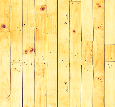 Wood Plank Pattern Wallpaper - TenStickers