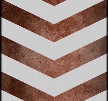 Striped wallpaper chocolate waves - TenStickers