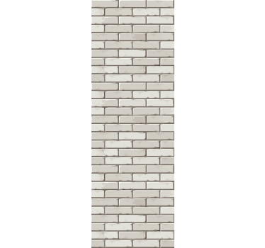 Pale texture Brick effect wallpaper - TenStickers