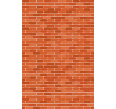 Brick pattern structured surface wallpaper - TenStickers